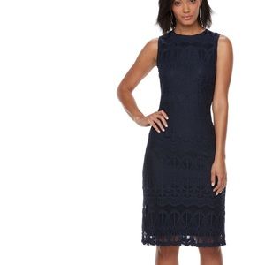 INC INTERNATIONAL CONCEPT MIDI BLACK DRESS
